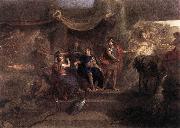 LE BRUN, Charles The Resolution of Louis XIV to Make War on the Dutch Republic g china oil painting artist